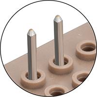 Solder pins